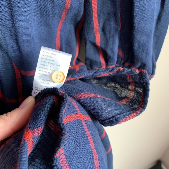 Anthro Isabella Sinclair Plaid Asymetrical Dress - Picture 7 of 10